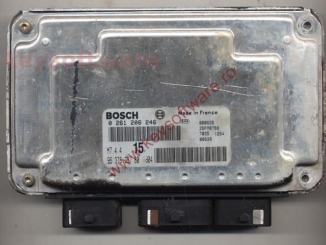 Defecte Ecu Citroen Saxo 1.1 0261206246 M7.4.4