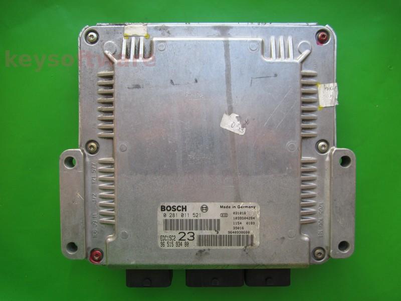 Defecte Ecu Citroen Xsara Picasso 2.0HDI 9656314380 0281011521