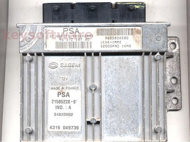 Defecte Ecu Citroen Xsara Picasso 1.8 9657258780 S2000PM2