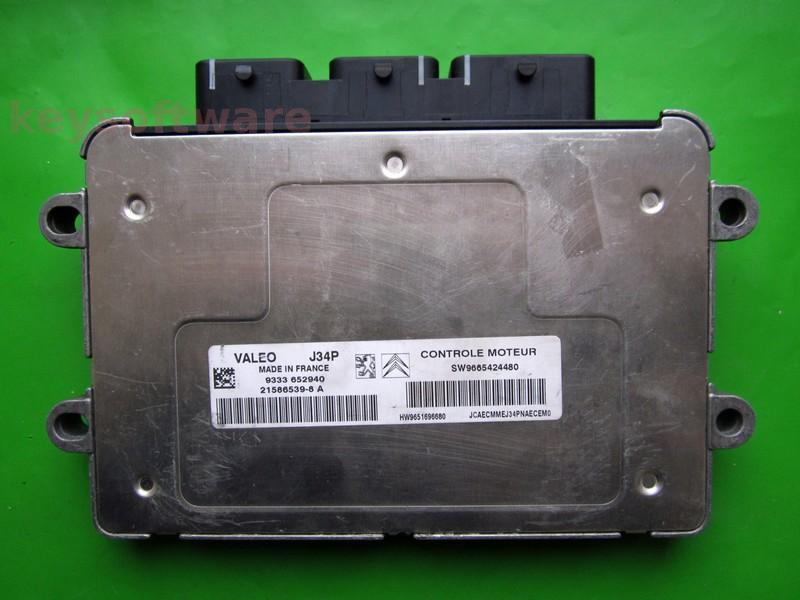 Defecte ECU Citroen C3 1.4 9665424480 21586539 J34P
