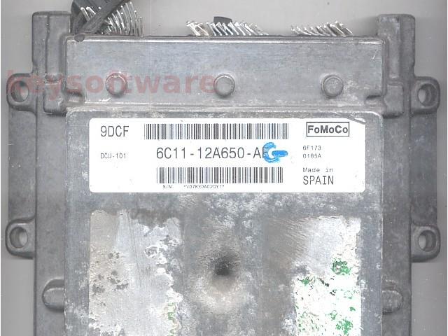 Defecte Ecu Ford Transit 2.2TDCI 6C11-12A650-AG DCU-101