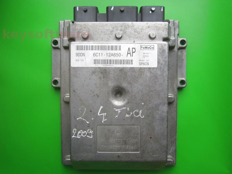 Defecte Ecu Ford Transit 2.4TDCI 6C11-12A650-AP DCU-101