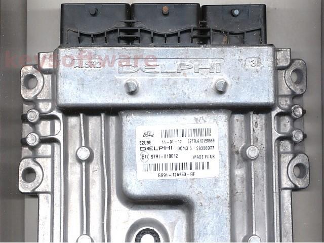 Defecte Ecu Ford Mondeo 2.0TDCI BG91-12A650-RF DCM3.5 DELPHI