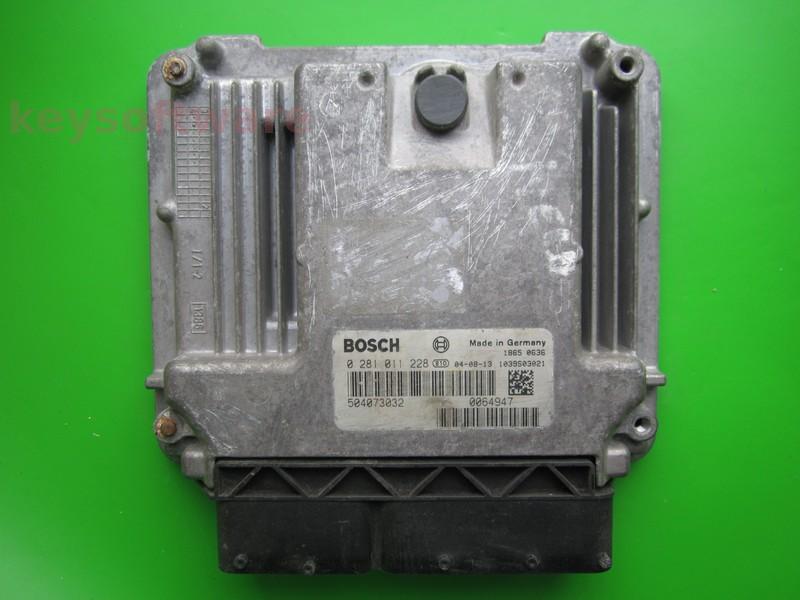 Defecte Ecu Iveco Daily 2.3JTD 504073032 0281011228 EDC16C8