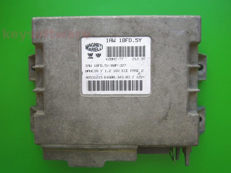 Defecte Ecu Lancia Y 1.2 46531215 IAW 18FD.5Y