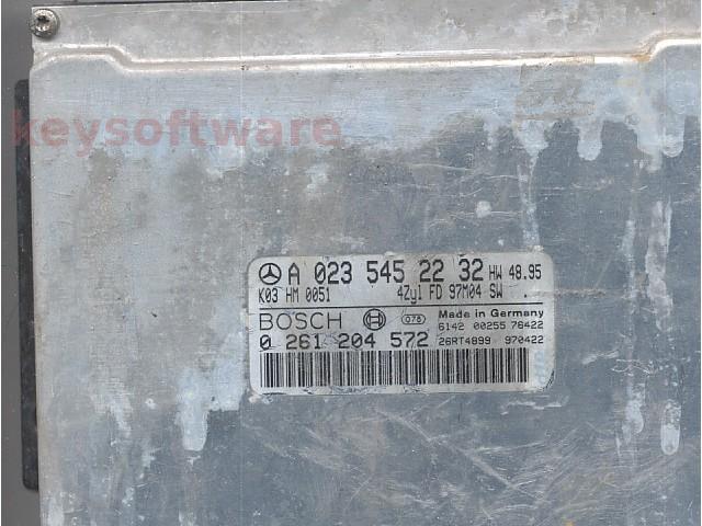 Defecte Ecu Mercedes SLK230 2.3 0261204572 ME2.1 W171