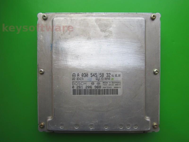 Defecte Ecu Mercedes S320 3.2CDI A0305455832 0261206968 ME2.8 W2