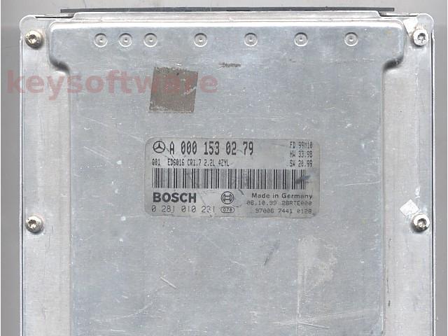 Defecte Ecu Mercedes Vito 2.2CDI 0281010231 CR1.7 EDC15C0 W638
