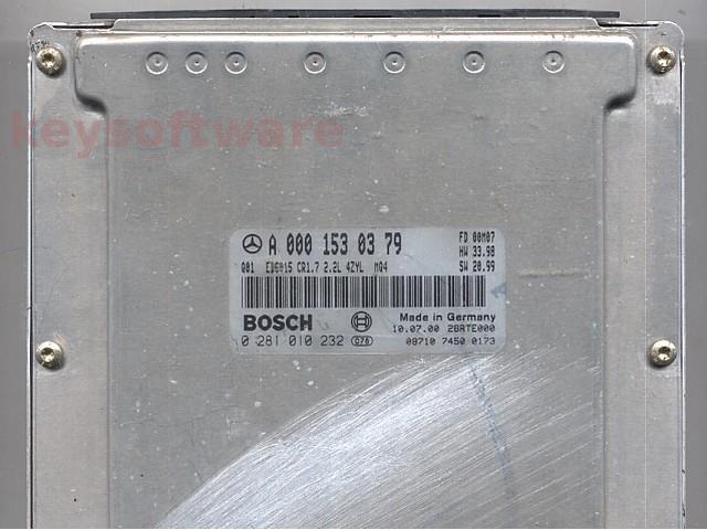 Defecte Ecu Mercedes Vito 2.2CDI 0281010232 CR1.7 EDC15C0