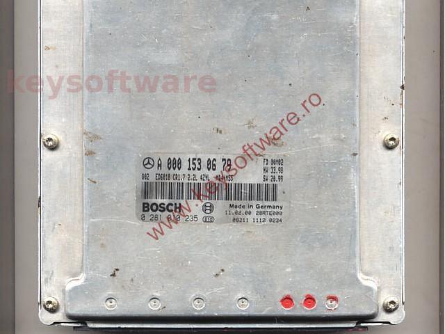 Defecte Ecu Mercedes Vito 2.2CDI 0281010235 CR1.7 EDC15C0