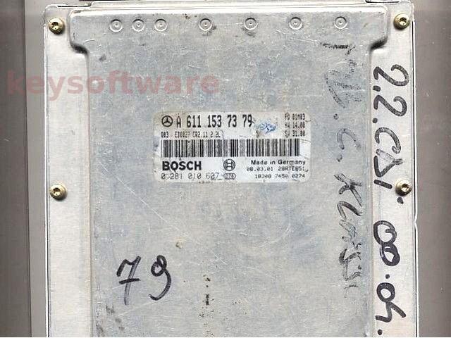 Defecte Ecu Mercedes C220 2.2CDI 0281010607 CR2.11 EDC15C6 W203