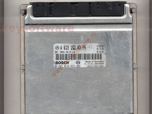 Defecte Ecu Mercedes S320 3.2CDI 0281010828 EDC15C6
