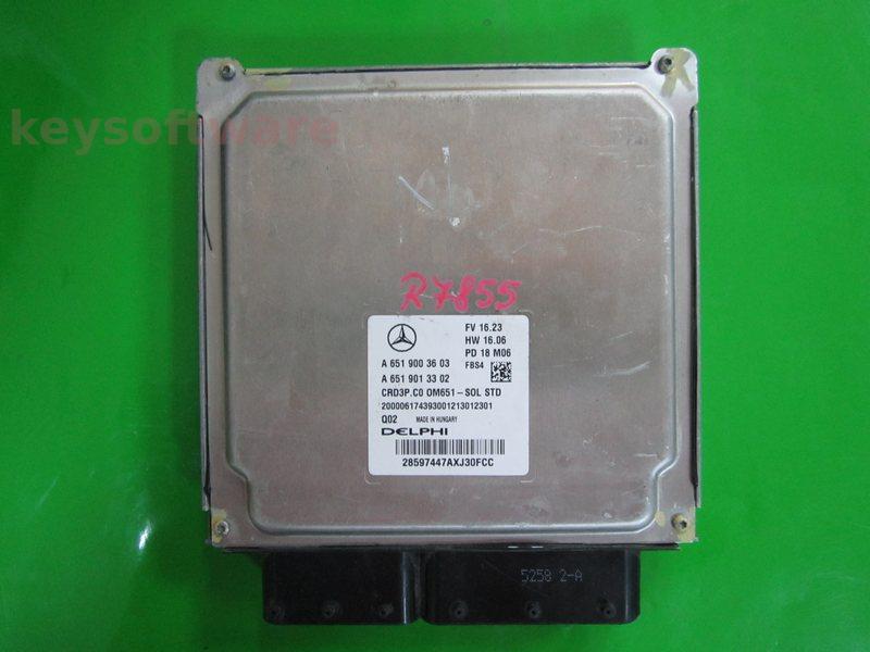 Defecte Ecu Mercedes Sprinter 2.2CDI A6519003603 A6519013302 CRD