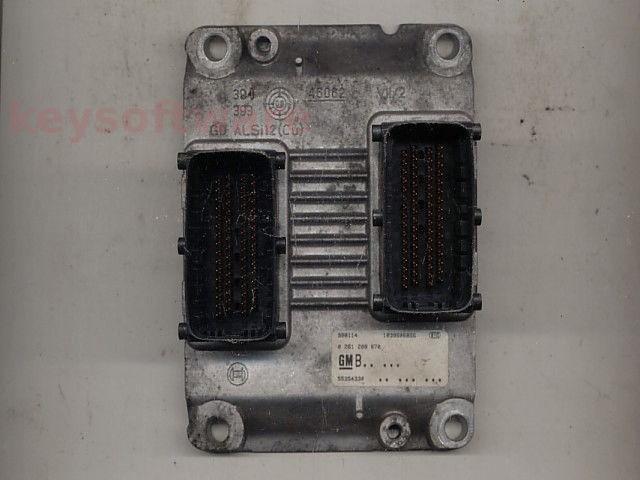 Defecte Ecu Opel Corsa C 1.0 55354330 0261208670 Z10XEP ME7.6.2