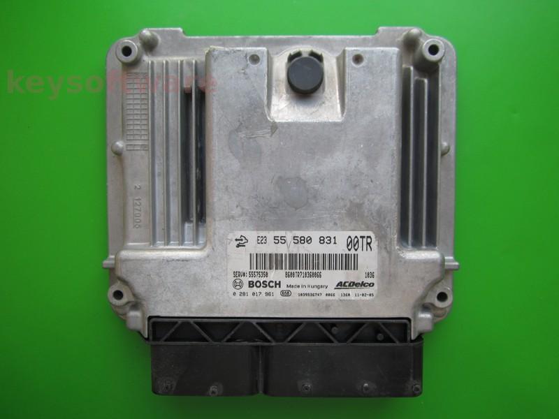 Defecte Ecu Opel Corsa D 1.3CDTI 55580831 0281017961