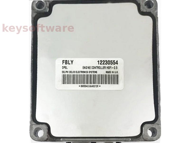 Defecte Ecu Opel Meriva 1.6 12230554 FBLY Z16XE HSFI-2.5