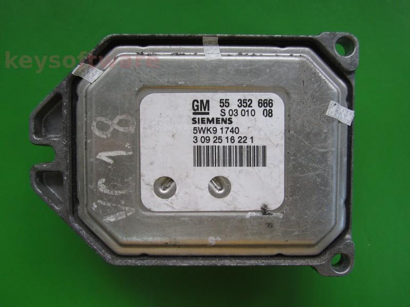 Defecte Ecu Opel Vectra C 1.8 55352666 Z18XE Simtec 71.5