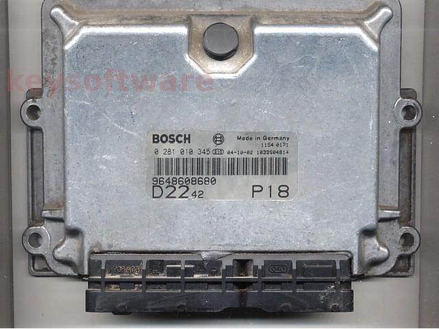 Defecte Ecu Peugeot Boxer 2.2HDI 0281010345 EDC15C7