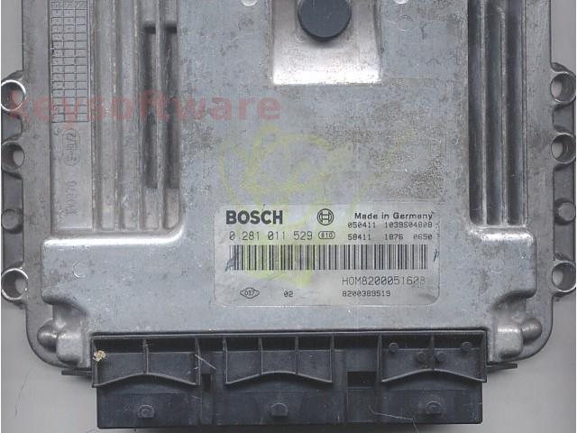 Defecte Ecu Renault Trafic 1.9DCI 0281011529 EDC15C13