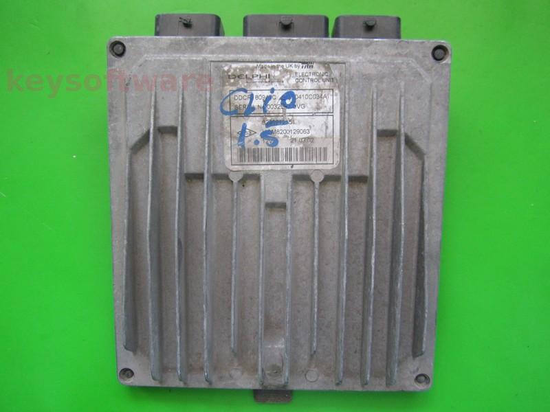 Defecte Ecu Renault Clio 1.5DCI 8200212351 80944C DDCR