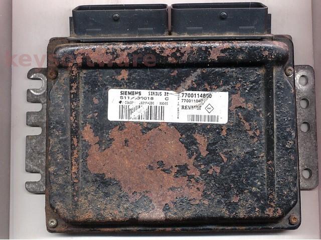 Defecte Ecu Renault Megane 1.4 S110030018C SIRIUS32