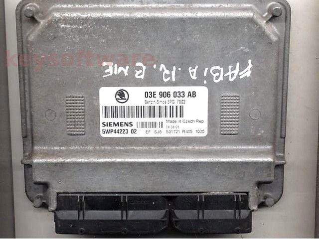 Defecte Ecu Skoda Fabia 1.2 03E906033AB SIMOS 3PG BME