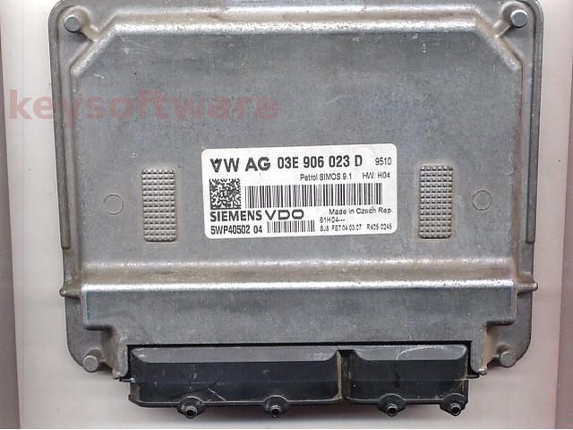 Defecte Ecu Skoda Fabia 1.2 03E906023D SIMOS 9.1