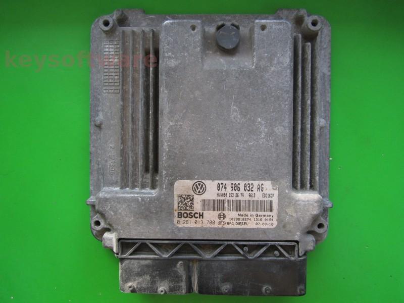 Defecte Ecu VW Crafter 2.5TDI 074906032AG 0281013700 EDC16CP34