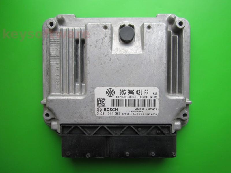 Defecte Ecu VW Golf5 2.0TDI 0281014066 EDC16U34 BMM 140CP