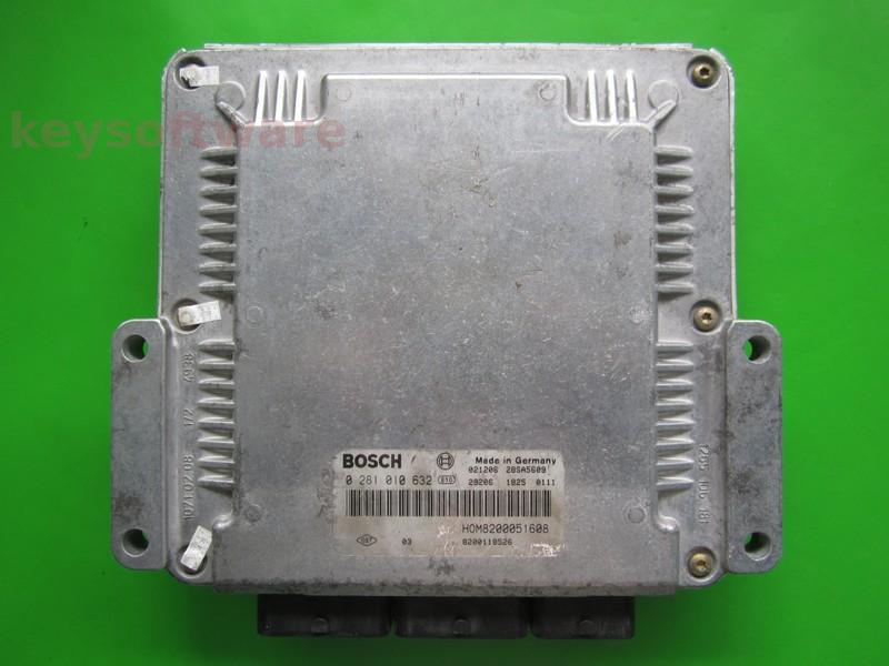 Defecte Ecu Renault Trafic 1.9DCI 0281010632 EDC15C3