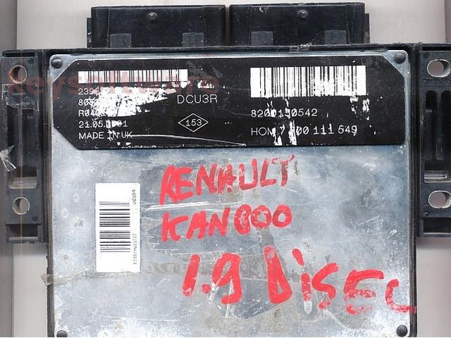 Defecte Ecu Renault Kangoo 1.9D 8200150542 DCU3R