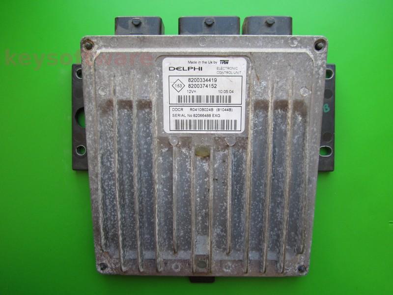 Defecte Ecu Renault Megane 1.5DCI 8200374152 81044B DDCR