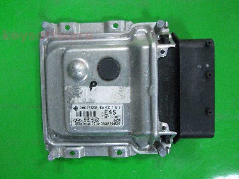 ECU Hyundai I10 1.0 39101-04592 9001143238KA ME17.9.11.1