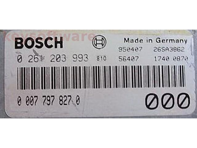 ECU Alfa Romeo 155 2.0 7797827 0261203993 M2.10.3 {