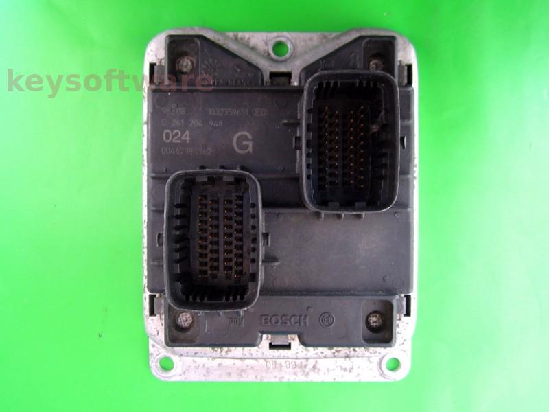 ECU Alfa Romeo 156 2.0 46739436 0261204948 M1.5.5