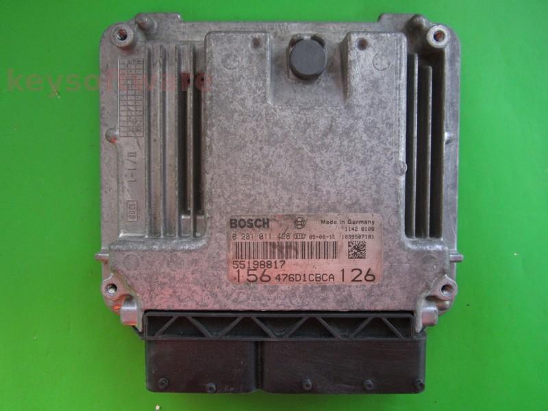 ECU Alfa Romeo 156 1.9JTD 55198817 0281011428 EDC16C8