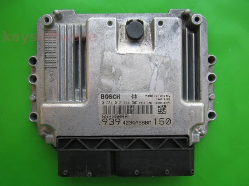 ECU Alfa Romeo 159 1.9JTD 55205068 0281012144 EDC16C39 }