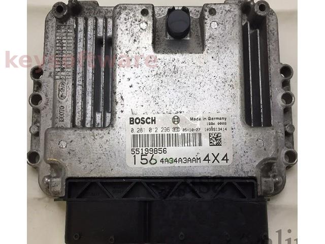 ECU Alfa Romeo 156 1.9JTD 55199856 0281012296 EDC16C39 {
