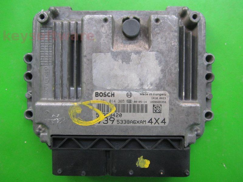ECU Alfa Romeo 159 2.4JTD 51829420 0281014365 EDC16C39
