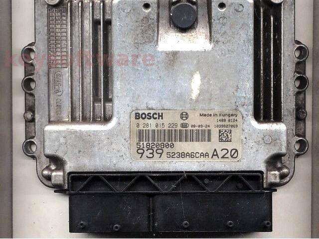ECU Alfa Romeo 159 2.4JTD 51820800 0281015229 EDC16C39 {+