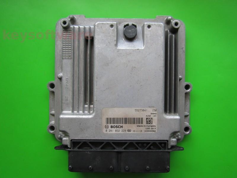 ECU Alfa Romeo Giulietta 2.0JTD 55273841 0281032224 EDC17C69 {