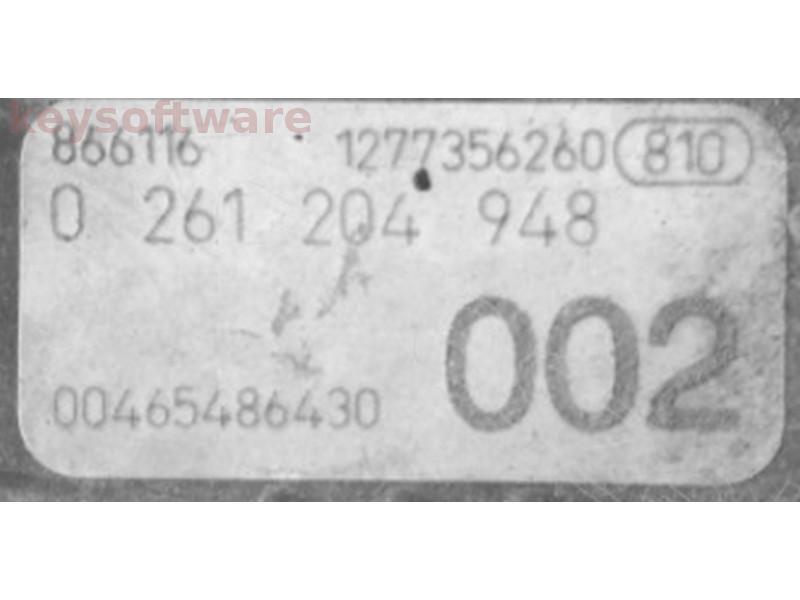 ECU Alfa Romeo 156 2.0 46548643 0261204948 M1.5.5 {