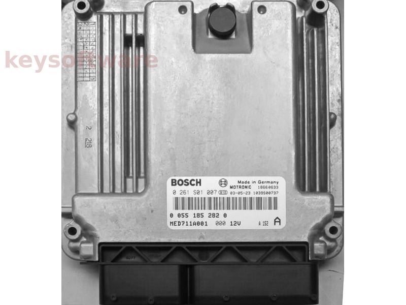 ECU Alfa Romeo 156 2.0 55185282 0261S01007 MED7.1.1 {