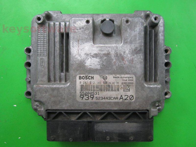 ECU Alfa Romeo 159 2.4JTD 55200531 0281012146 EDC16C39