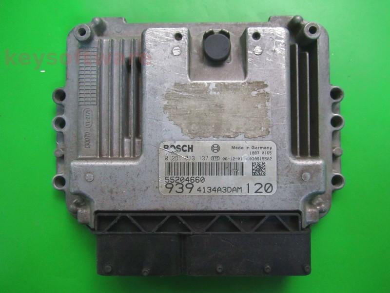 ECU Alfa Romeo 159 1.9JTD 55204660 0281013137 EDC16C39