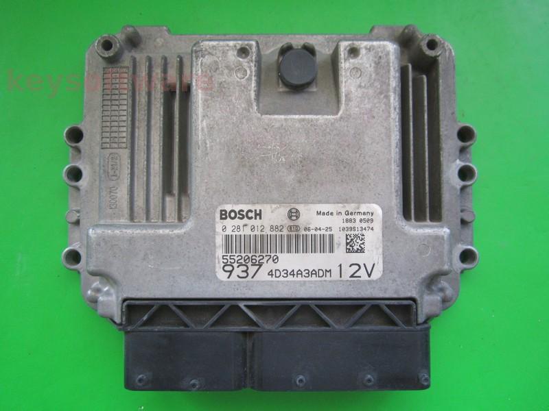 ECU Alfa Romeo 147 1.9JTD 55206270 0281012882 EDC16C39