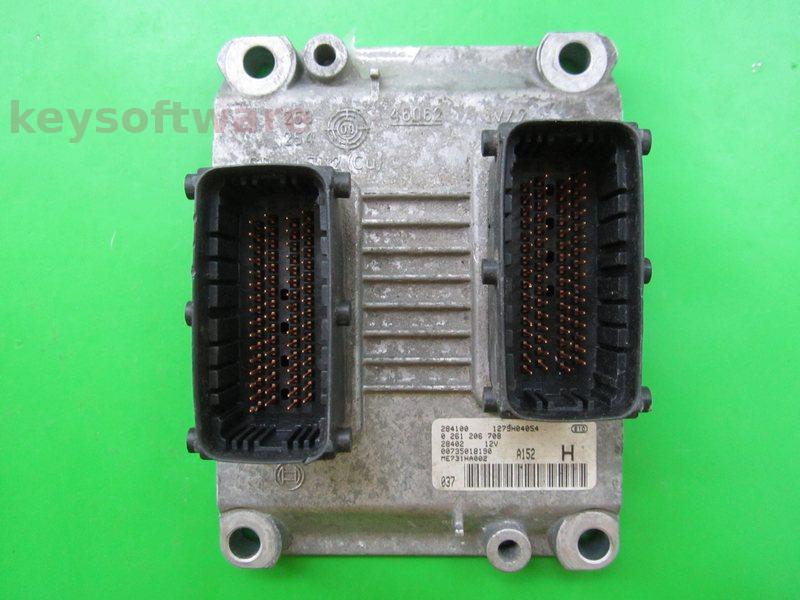ECU Alfa Romeo 147 2.0 73501819 0261206708 ME7.3.1