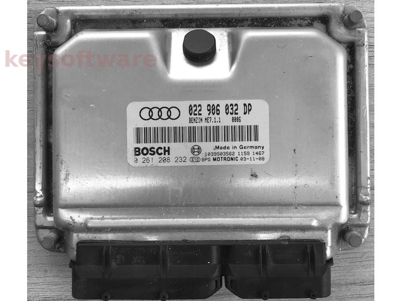ECU Audi TT 3.2 022906032DP 0261208232 ME7.1.1 {
