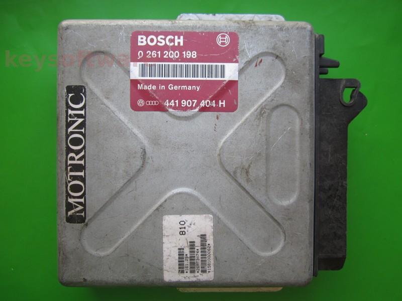 ECU Audi V8 3.6 441907404H 0261200198 M2.4