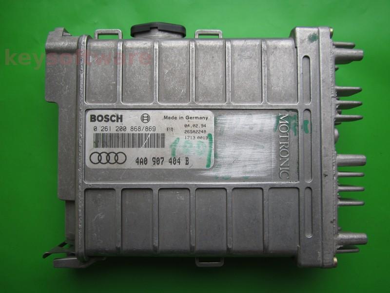 ECU Audi 100 2.0 4A0907404B 0261200868 MK1.2.2